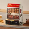 Scaldapane commerciale per hot dog 27L elettrico a 2 fasi Anteprima dell’immagine prodotto 8