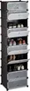 Scaffale per scarpe Relaxdays a 10 ripiani, grande armadio Anteprima dell’immagine prodotto 1
