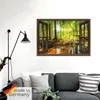 ARTland Wandbild, selbstklebend Fensterblick - Wald mit Produktbild-Vorschau 5