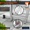HAUSMARKT Schiebe-Teleskopleiter 2 x 11 Stufen – Produktbild-Vorschau 6