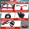 Gokart dla dzieci COSTWAY, samochód na pedały z regulowanym Podgląd zdjęcia produktu 7