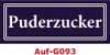 5 Stück Gewürzaufkleber Puderzucker 40x16mm Gewürzetiketten Produktbild-Vorschau 1