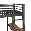 MODFU, kovová palanda s pracovním stolem, rozměry 90 x 200 Náhled obrázku produktu 4