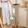 GOPLUS 32L Mülleimer 3 Fächer, 3 in 1 Tretmülleimer mit Produktbild-Vorschau 8
