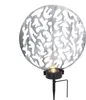 Solarleuchte Garten 2er Set Scheibe 30cm Solarlampe Außen Produktbild-Vorschau 4