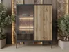 GrainGold Vitrinenschrank Deo - Vitrine mit Tür - Vitrine Produktbild-Vorschau 1