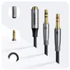 A product shot of a Ugreen audio splitter cable with multiple connectors. Podgląd zdjęcia produktu