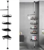 Étagère de salle de bain d'angle, télescopique, réglable, Voir les images du produit 2