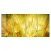 DEQORI Glasbild Echtglas 4x30x60 cm 'Goldener Hauch' Produktbild-Vorschau 2