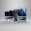 Bild auf Leinwand - Leinwandbild - Astronaut Mond Erde Raum Produktbild-Vorschau 3