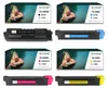 4x Toner für Kyocera TK580K-TK580B TK580K CMYK = Schwarz + Produktbild-Vorschau 1