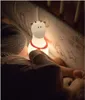 Silikonová žirafí lampa bílá Náhled obrázku produktu 6