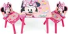 Kinder Holztisch + 2 Stühle MINNIE MOUSE, WD13978 Produktbild-Vorschau 1