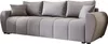 A light gray sofa with multiple cushions is shown against a white background. Voir les images du produit