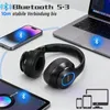 Bluetooth-Headsets, Bluetooth Over-Ear Kopfhörer mit RGB Produktbild-Vorschau 5