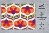 MuchoWow® Mauspad Mousepad Retro - Flower Power - Vintage - Produktbild-Vorschau 3