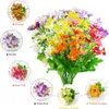 Künstliche Blumen, 6 Bündel von 6 Künstliche Balkonpflanzen Produktbild-Vorschau 3