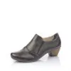 Rieker Damen Pumps Leder Hochfront geschlossen Gummizug Produktbild-Vorschau 37