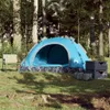 vidaXL Tenda da campeggio 2 persone blu sgancio rapido Anteprima dell’immagine prodotto 7
