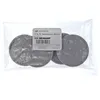 4X 63,5mm Nabenkappen Felgen Deckel Kappen Grau Flach Produktbild-Vorschau 5