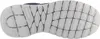 The bottom view of a blue and white sneaker. Voir les images du produit