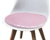 Esszimmerstuhl 2er Set Weiß mit Kunstledersitz Atlanta Rosa Produktbild-Vorschau 3