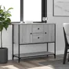 vidaXL Kredens szary Sonoma 100x36x85 cm Materiał Podgląd zdjęcia produktu 1