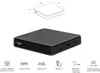 A product shot of a black TVIP set-top box with feature icons and text below. Podgląd zdjęcia produktu
