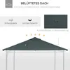 Pavillondach 3x3m Ersatzdach für Pavillonabdeckung, Produktbild-Vorschau 6