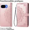 imoshion Mandala Bookcase pour Google Pixel 10a - Or rose Voir les images du produit 2