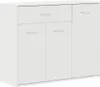 A white sideboard with two drawers and three doors. Anteprima dell’immagine prodotto