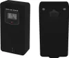 A black wireless sensor is shown from two angles against a white background. Produktbild-Vorschau