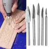 5 części/zestaw narzędzi do grawerowania drewna frez do Podgląd zdjęcia produktu 6