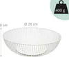 Relaxdays Obstschale Metall, runder Obstkorb, HxD: 8 x 28 Produktbild-Vorschau 4
