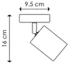 Home Sweet Home LED-Strahler - 9,5 x 10 x 16cm - Natur Produktbild-Vorschau 6