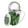 DUO FLORAL 30433 Becher 380 ml mit Teesieb MONSTERA mit Produktbild-Vorschau 3