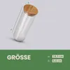Barattolo Bestliving da 500 ml con coperchio in bambù, Ø Anteprima dell’immagine prodotto 2