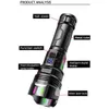 Extrem Stark LED Taschenlampe Strahler Superbeam Flashlight Produktbild-Vorschau 6