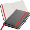 Notizbuch / DIN A6 / 160 Seiten / Farbe: schwarz mit roten Produktbild-Vorschau 1