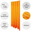 Gardinenschals 140x145 cm Orange, 2er-Set blickdicht mit Produktbild-Vorschau 3
