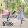 Bandits & Angels Puppenwagen Pink Modern Angel 2in1 Produktbild-Vorschau 2