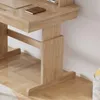 Verstelbaar kinderbureau van massief hout, met een Productafbeelding-voorbeeld 12