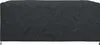 vidaXL Copridivano nero a tinta unita 280 x 204 x 106 cm Anteprima dell’immagine prodotto 5