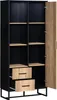 Buffet haut moderne Sweiko 80 x 40 x 180 cm – aspect bois Voir les images du produit 13