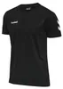 Hummel HMLGO Go Baumwolle Herren T-Shirt S/S schwarz/weiß Produktbild-Vorschau 1