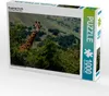 Calvendo Neugierige Giraffe 1000 Teile Puzzle quer Produktbild-Vorschau 1
