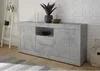 Meublorama MI-URBINO-201335-07*3C/59KG, 2 Tür(en), Grau, Produktbild-Vorschau 2