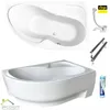 ECOLAM Badewanne WELA 150x100 cm rechts Thermobadewanne + Produktbild-Vorschau 10