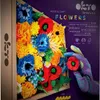 OKTO FREEDOM Bastelset DIY Blumen mit Holzrahmen 21 x 21 cm Produktbild-Vorschau 1