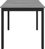 vidaXL Eettafel, 140 x 80 x 75 cm, houtvezel, Sonoma-grijs, Productafbeelding-voorbeeld 5